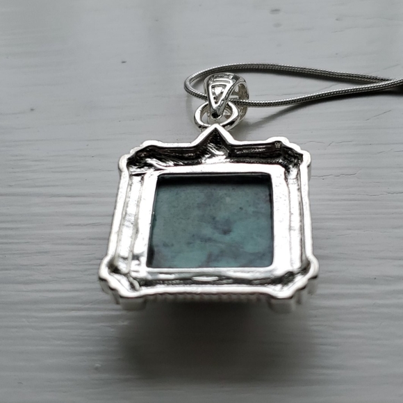 🌼 5 for 25.00 Beautiful blue stone pendant necklace - Picture 6 of 6